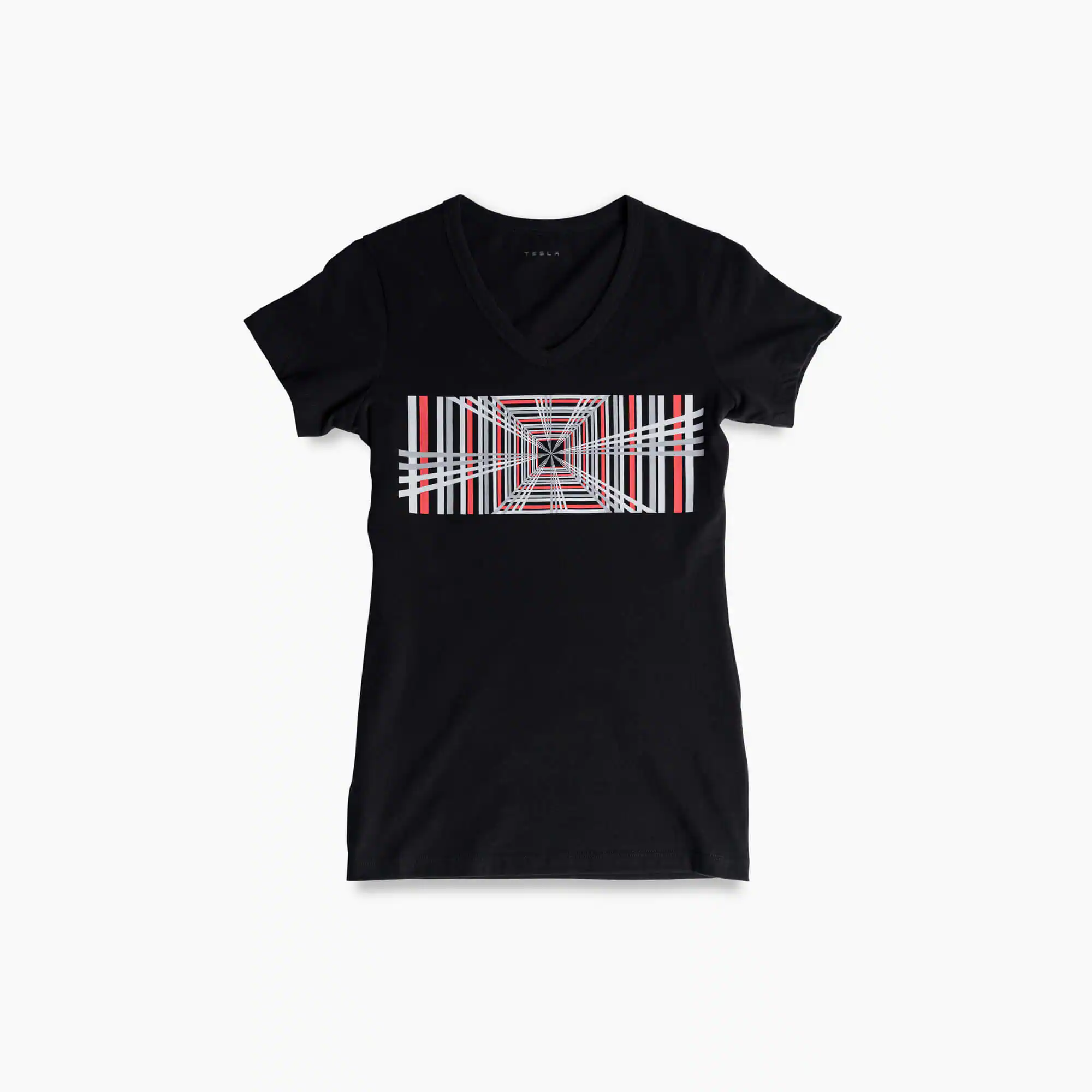 Camiseta de cuadros para mujer