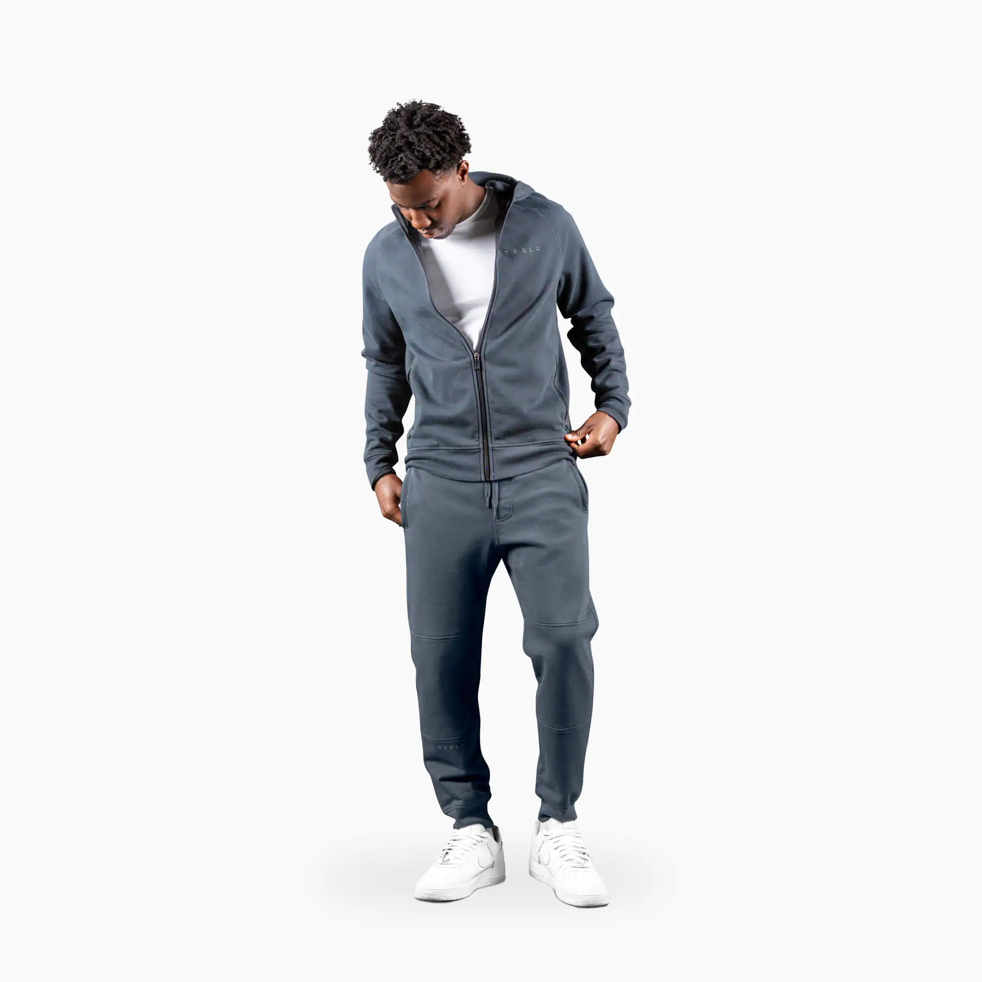 Sudadera con capucha y cremallera completa Chill para hombre