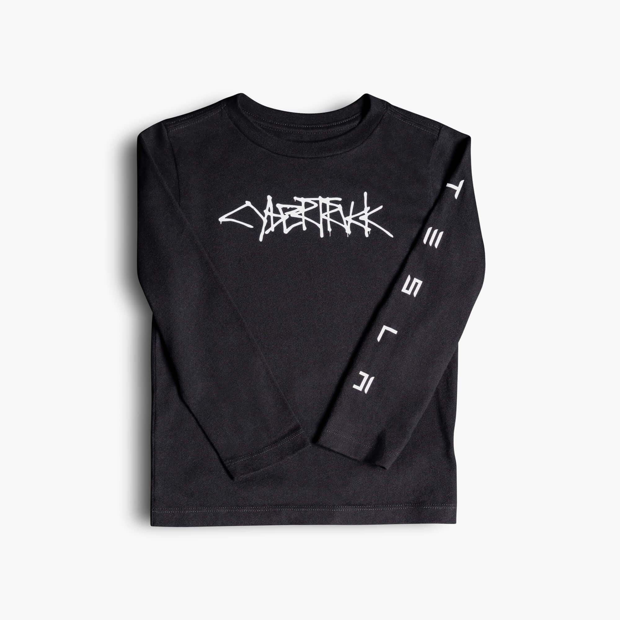 Camiseta de manga larga Cybertruck para niños