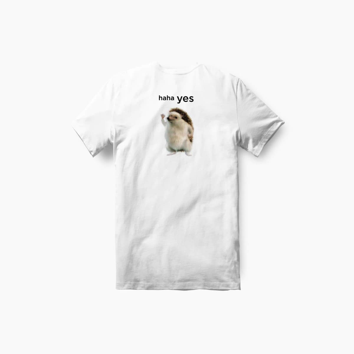Camiseta Haha Yes para hombre