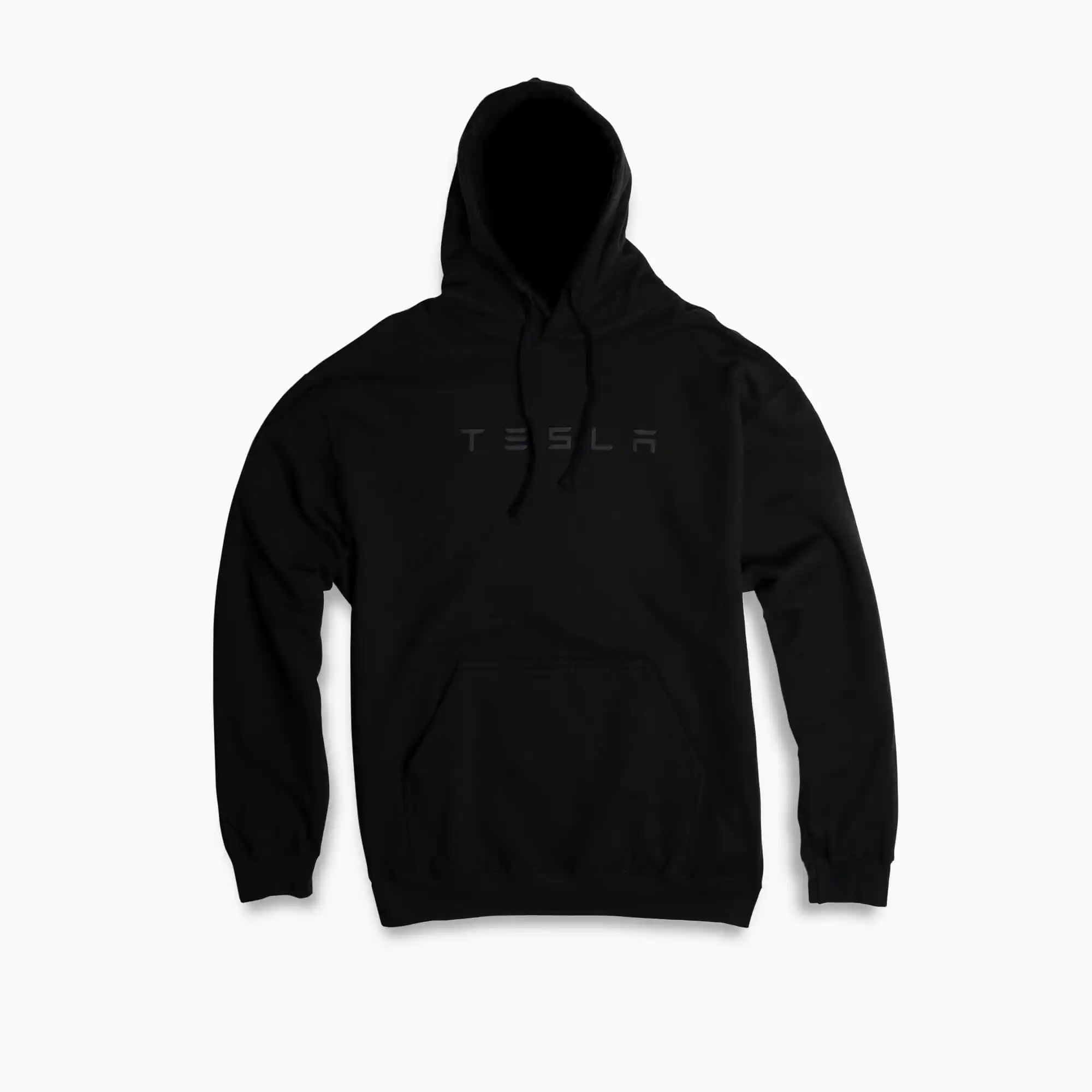 Sudadera con capucha y palabra en 3D de gran tamaño