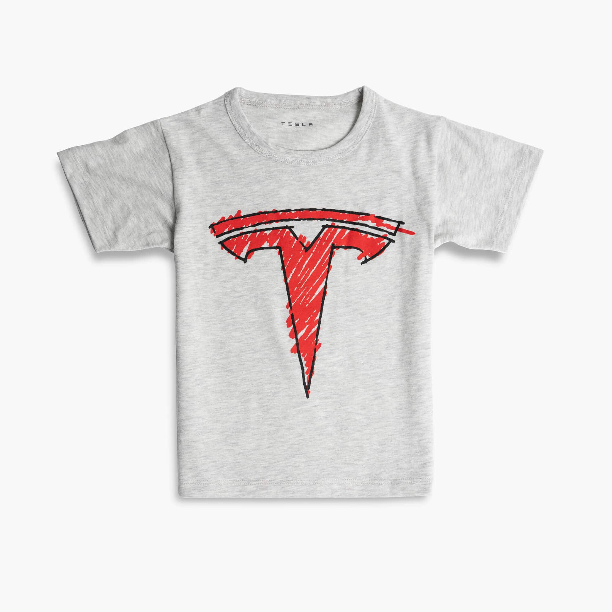 Camiseta infantil con logotipo Scribble T