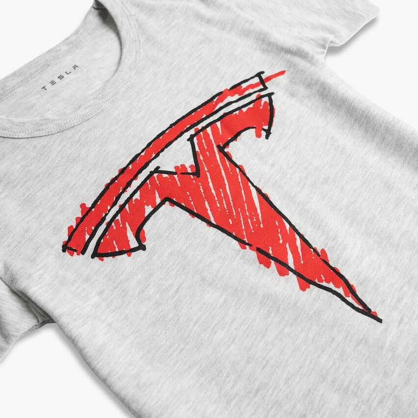 Camiseta infantil con logotipo Scribble T