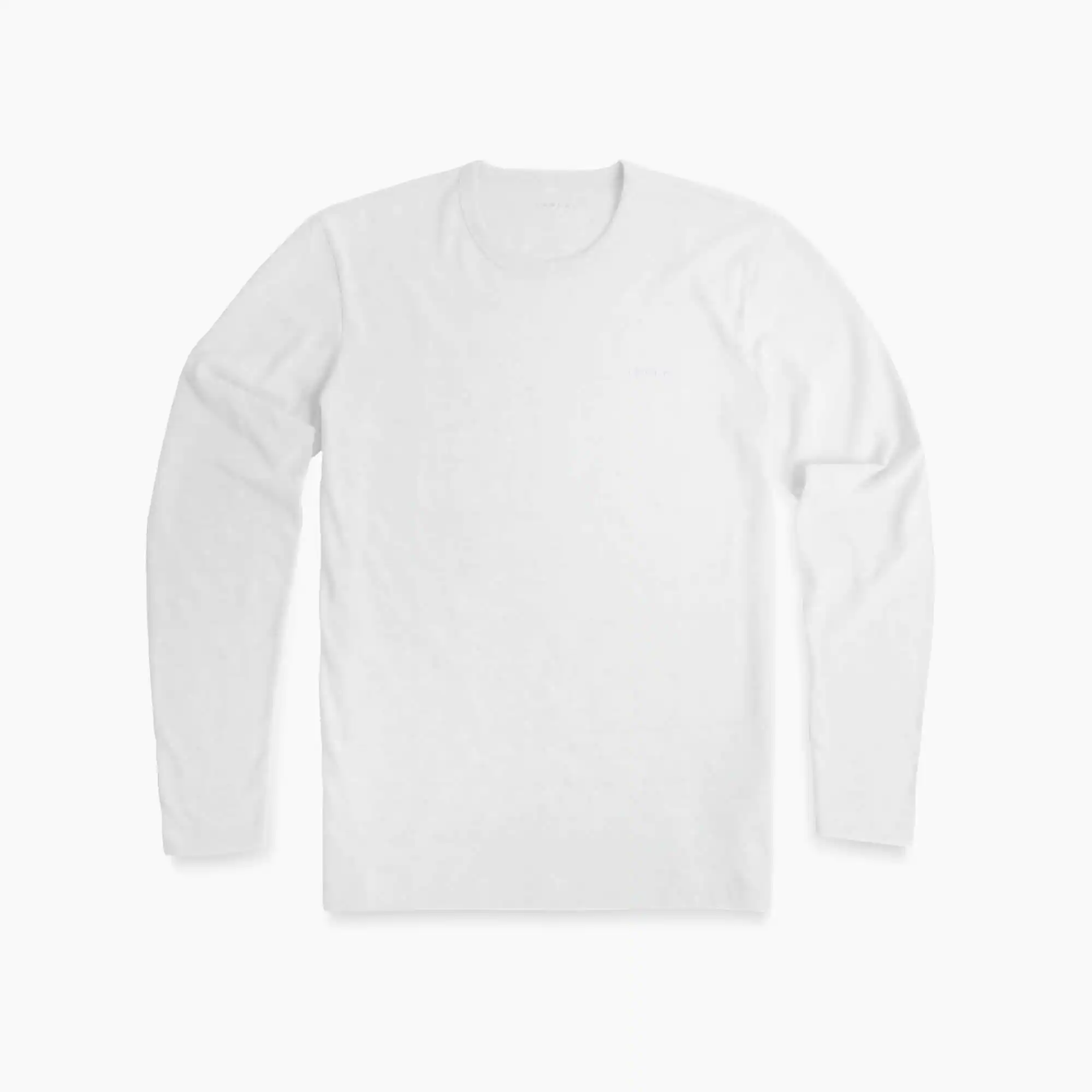 Camiseta de manga larga con marca denominativa en 3D para hombre